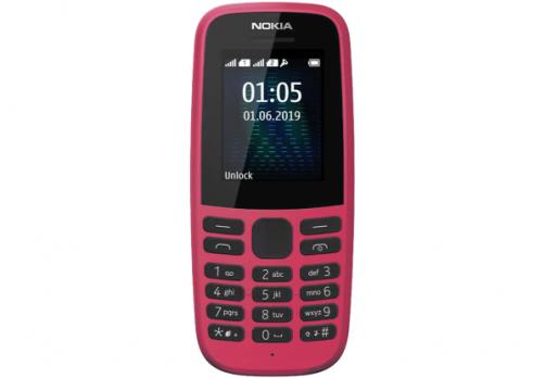 Телефон Nokia 105 Dual Sim 2019 pink