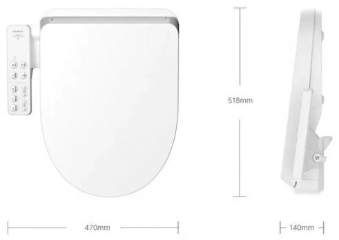Умное сидение для унитаза Xiaomi Smartmi Toilet Cover