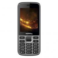 Телефон Nobby 300 grey/black