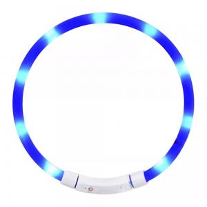 Светящийся ошейник Xiaomi Youpin Little Beast Glowing Collar LED XL81-5001 Blue