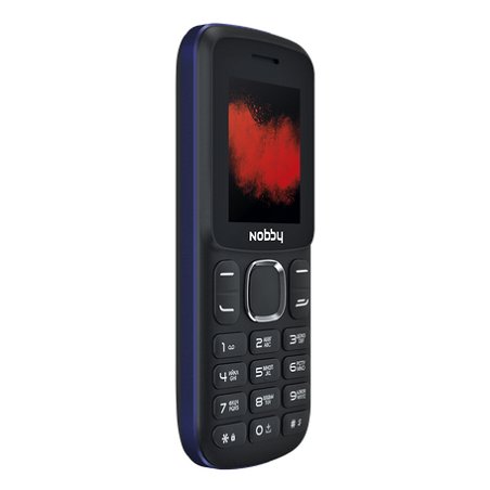Телефон Nobby 100 black/blue