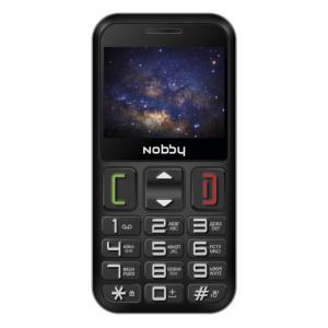 Телефон Nobby 240B black/gray