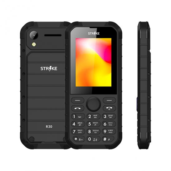 Телефон Strike R30 black