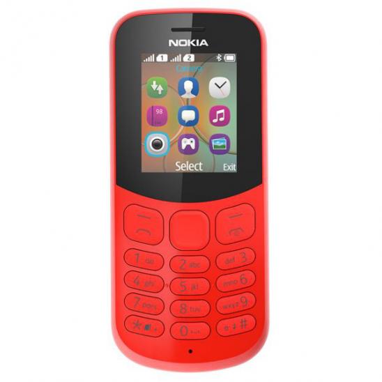 Телефон Nokia 130 Dual Sim Red