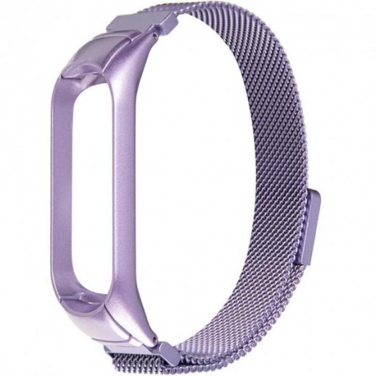 Ремешок для Mi Band 3/4 Milanese Loop violet