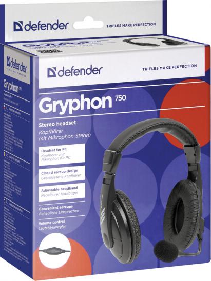 Наушники Defender Gryphon 750