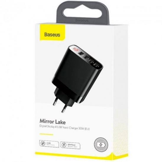СЗУ USB Baseus Mirror Lake Digital Display 4Port BS-E914
