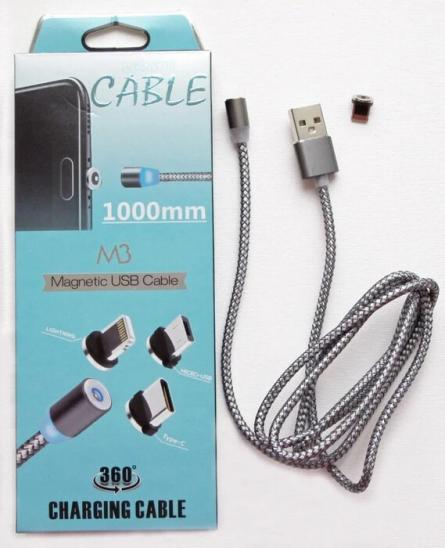 Кабель Type-C Magnetic M3 Charge Only