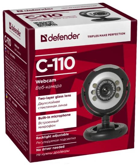 Веб-камера Defender C-110
