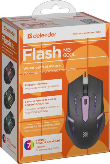 Мышь Defender Flash MB-600L