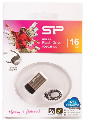 Флешдрайв 16GB Nano SiliconPower Touch T20