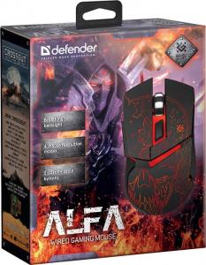 Мышь игровая Defender Alfa GM-703L