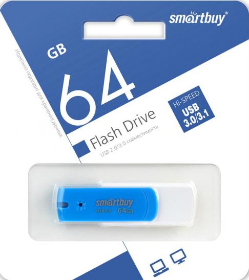 Флешдрайв 64GB USB 3.0 Smartbuy Diamond