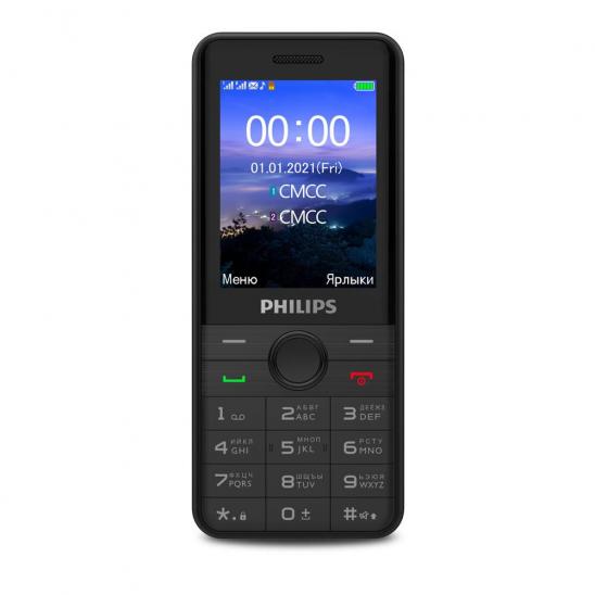 Телефон Philips E172 Black