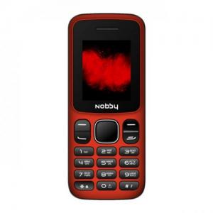 Телефон Nobby 101 black/red