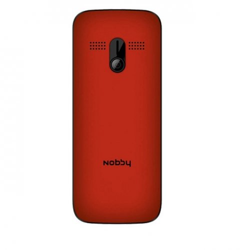 Телефон Nobby 101 black/red