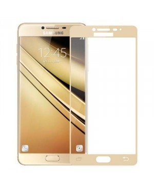 Стекло Samsung A710 2D gold