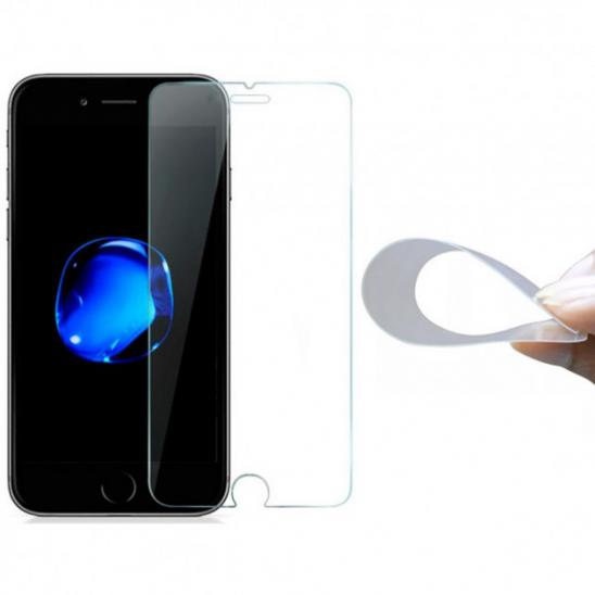 Гибкое стекло iPhone 7+/8+ 2.5D Nano (Прозрачное)