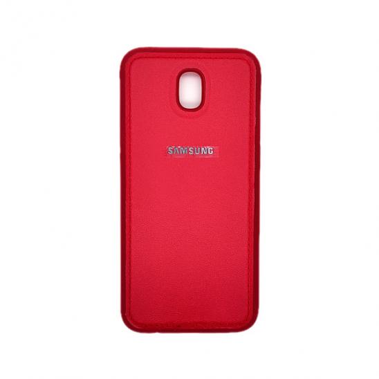 Силикон Samsung J530 (2017) LOGO Red
