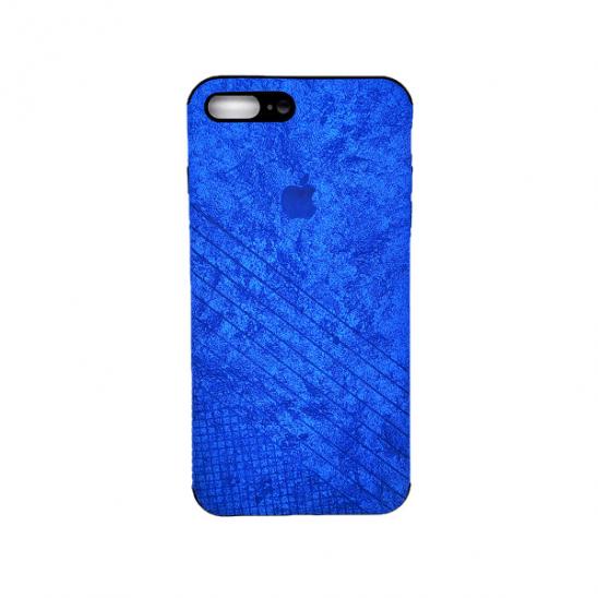 Силикон iPhone 7 Plus/8 Plus нубук blue