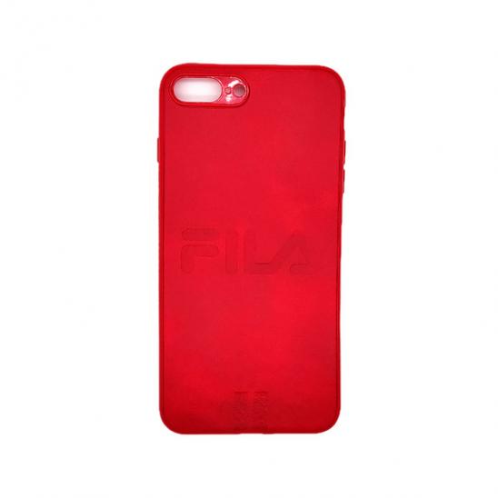 Силикон iPhone 7 Plus/8 Plus Fila (Красный)
