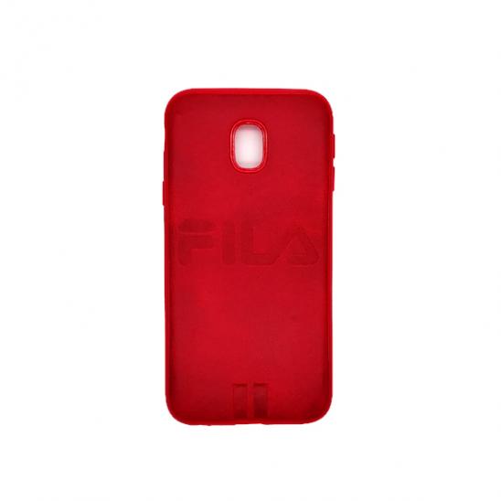 Силикон Samsung J330 (2017) Fila (Красный)