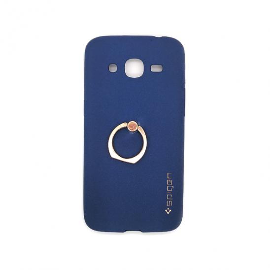 Силикон Samsung J2/210 Spigen кольцо (Синий)