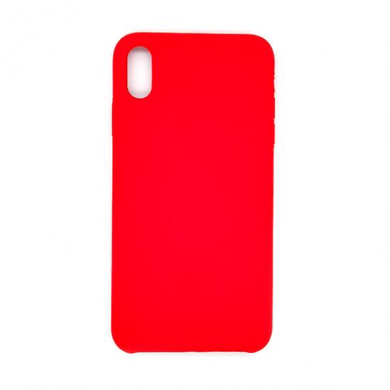 Силикон iPhone XS Max Silicone Case red