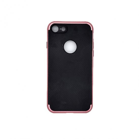 Силикон iPhone 7/8 iPaky black/pink