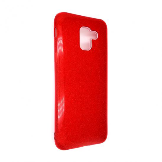 Силикон Samsung J600 MiaMI Sparkle Red