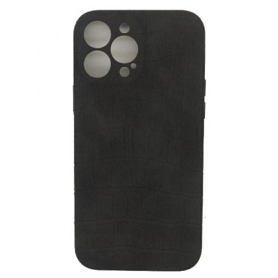 Силикон iPhone 13 Pro Max Leather Case