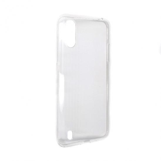 Силикон Samsung A01/M01 Slim case (Прозрачный)