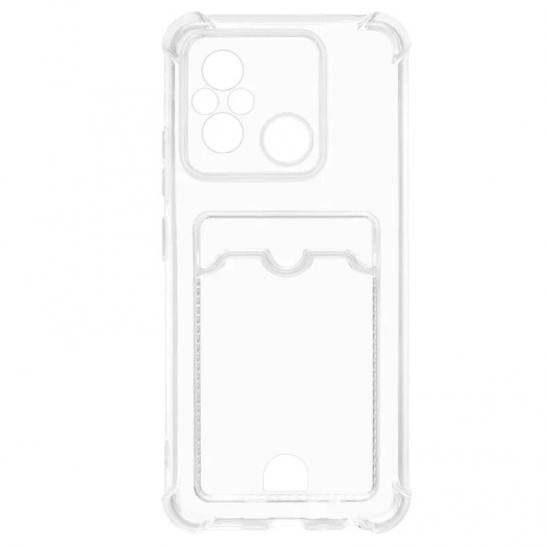 Силикон Xiaomi Redmi 12C Card Case ( Прозрачный )