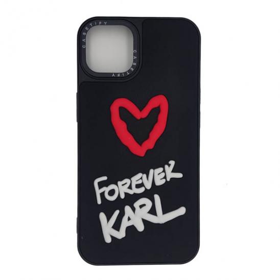 Силикон iPhone 13 Karl Lagerfeld