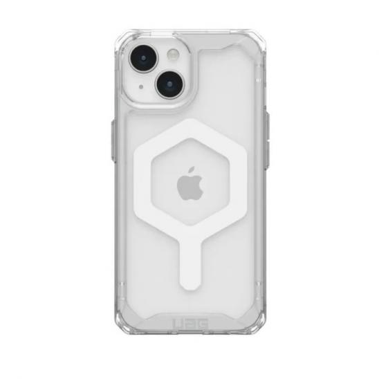 Силикон iPhone 15 UAG Plyo Magsafe Ice White