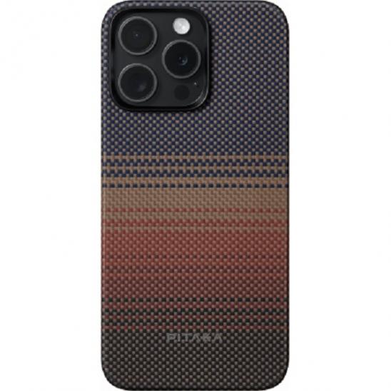 Чехол iPhone 15 Pro Max Pitaka Fusion Weaving MagEZ Case 5 Sunset