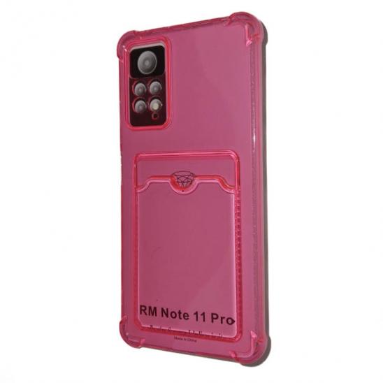 Силикон Xiaomi Redmi Note 11 Pro Card Case ( Прозрачный )