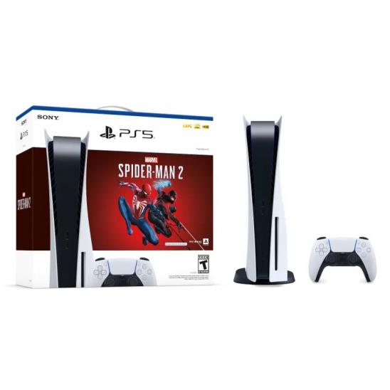 Игровая приставка Sony PlayStation 5 Slim SSD 1TB + Marvels Spider-Man 2 Bundle CFI-2000