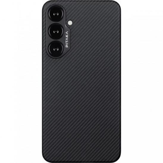 Чехол Samsung S24 Pitaka MagEZ Case 4 Black/Grey Twill