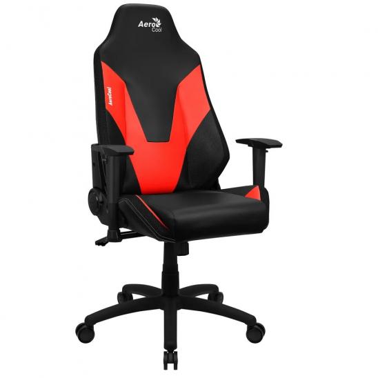 Компьютерное кресло игровое Aerocool Admiral Black/Red