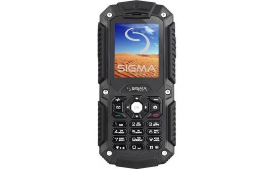 Телефон Sigma mobile X-treme IT67 Dual Sim orange/black