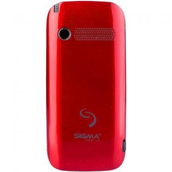 Телефон Sigma Comfort 50 Slim red-black