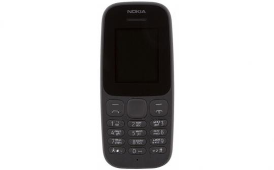Телефон Nokia 105 Dual Sim 2017 black