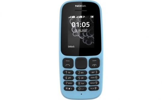 Телефон Nokia 105 Dual Sim 2017 blue