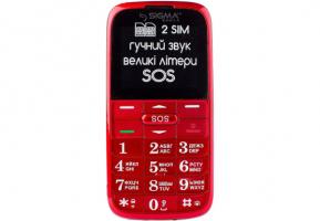 Телефон Sigma mobile Comfort 50 Slim2 red