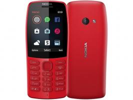 Телефон Nokia 210 Dual Sim red