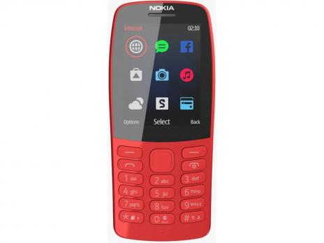 Телефон Nokia 210 Dual Sim red